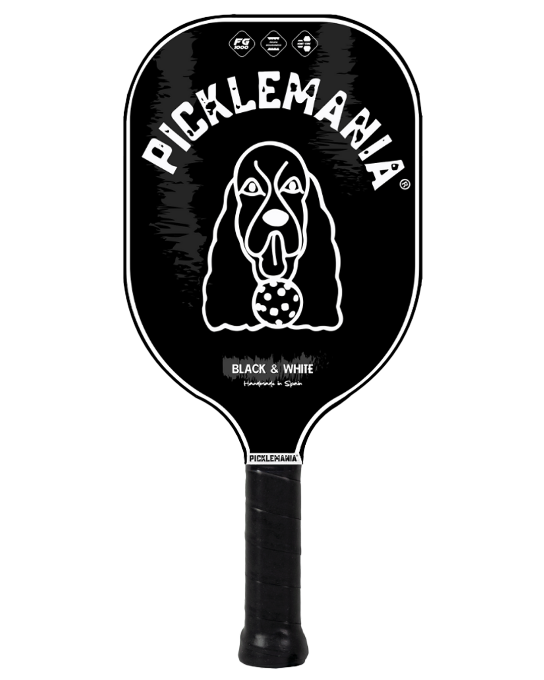 Picklemania Black Paddle